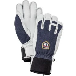 Hestra Handschuh ARMY LEATHER PATROL Navy Blau