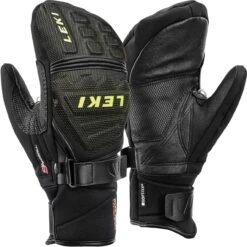 Leki Fäustling RACE COACH C-TECH S Black/ice Lemon