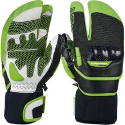 Komperdell Herren Lobster-Handschuh RACING Black/green