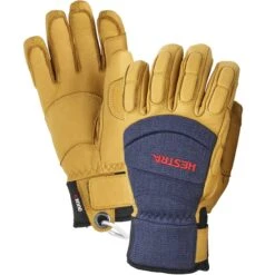 Hestra Handschuh VERTICAL CUT CZONE Navy/tan