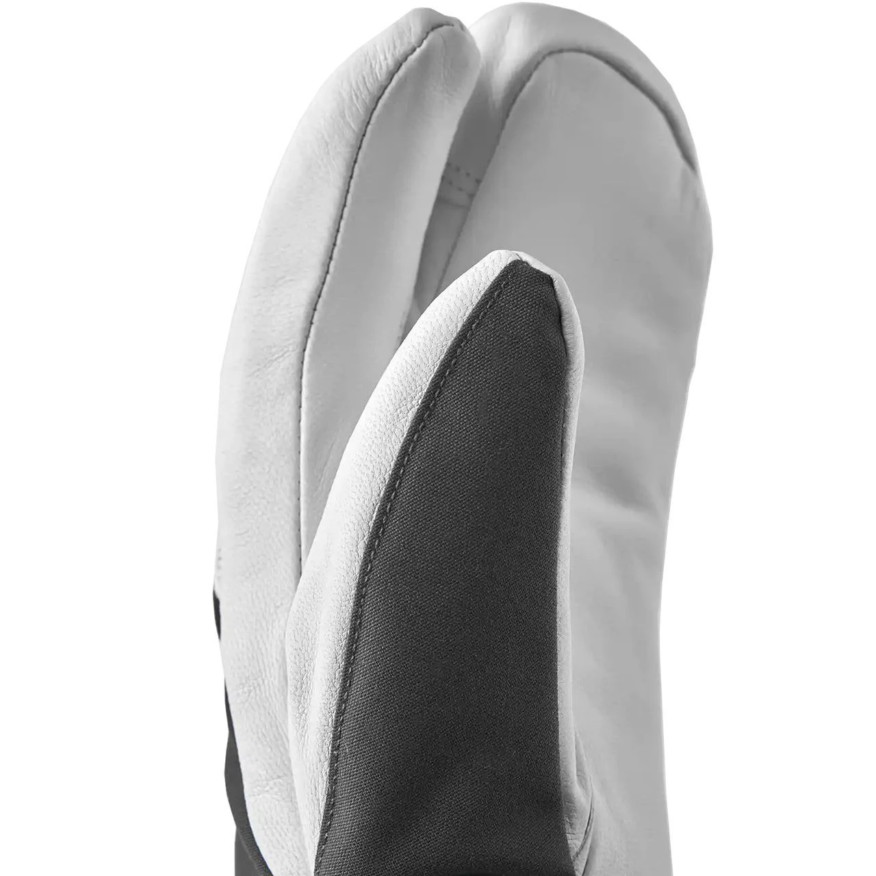 Hestra 3 Finger Handschuh HELI SKI Grau/weiß - Image 4