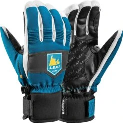 Leki Junior Handschuh PATROL 3D Petrol/graphit