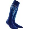CEP Ski Socken THERMO COMPRESSION Blue/azure