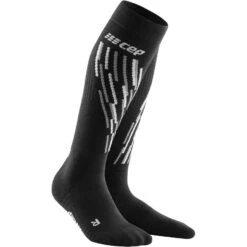 CEP Ski Socken THERMO COMPRESSION Black/anthracite