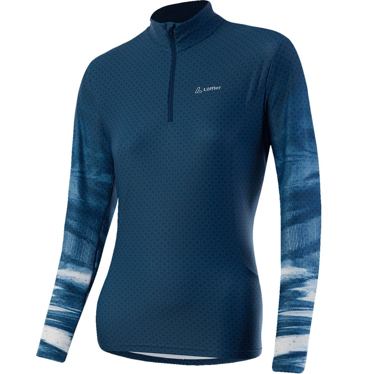 Loeffler Mid Layer SPEED Deep Water Blue