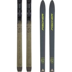 Fischer Adventure 62 Crown Xtralite Incl. Control Step-In IFP Blk/grey Bindung (2023/24)