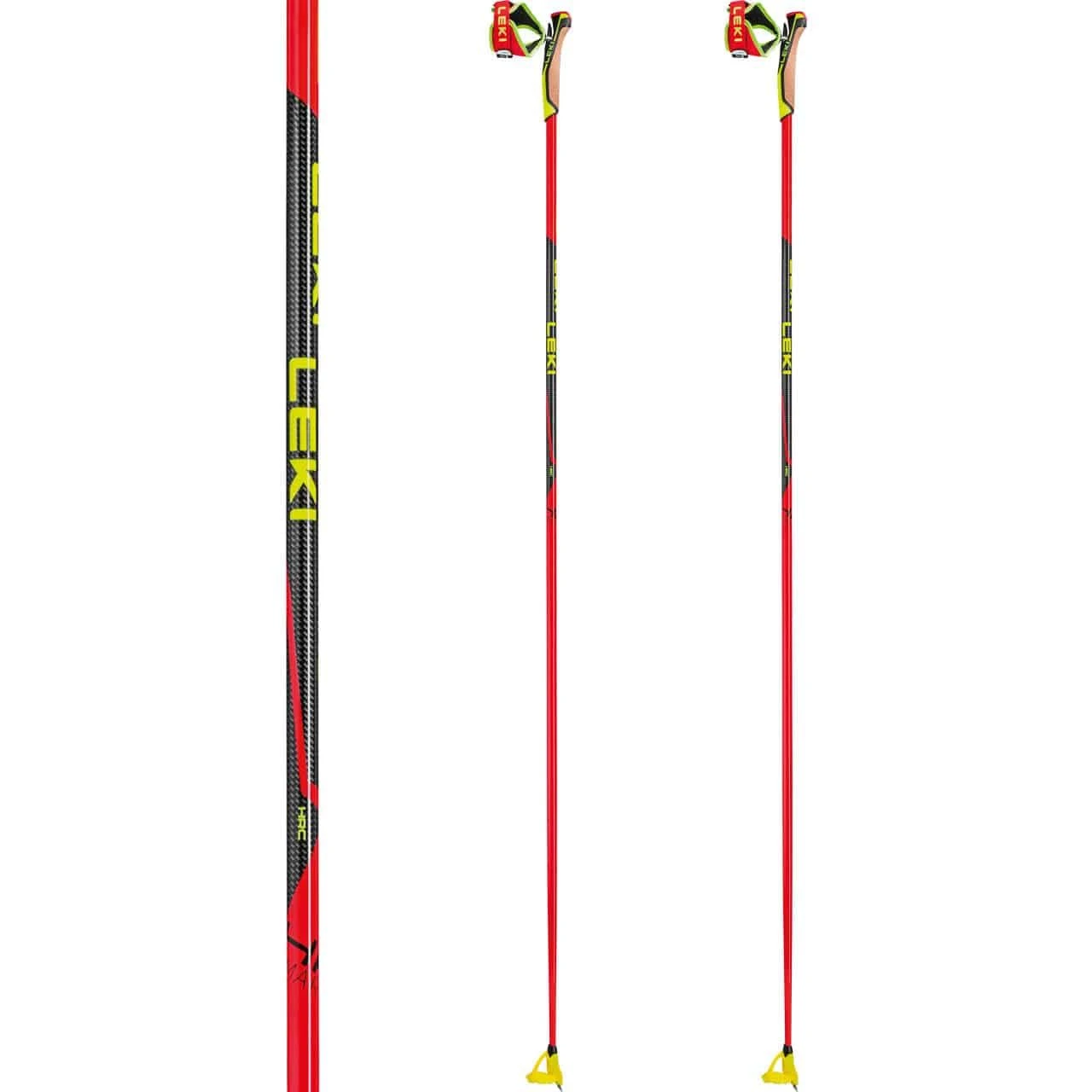 Leki HRC Marathon Bright Red/neonyellow/black - Image 2
