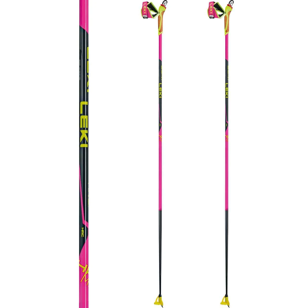 Leki HRC Max FRT Neonpink/neonyellow/black - Image 2