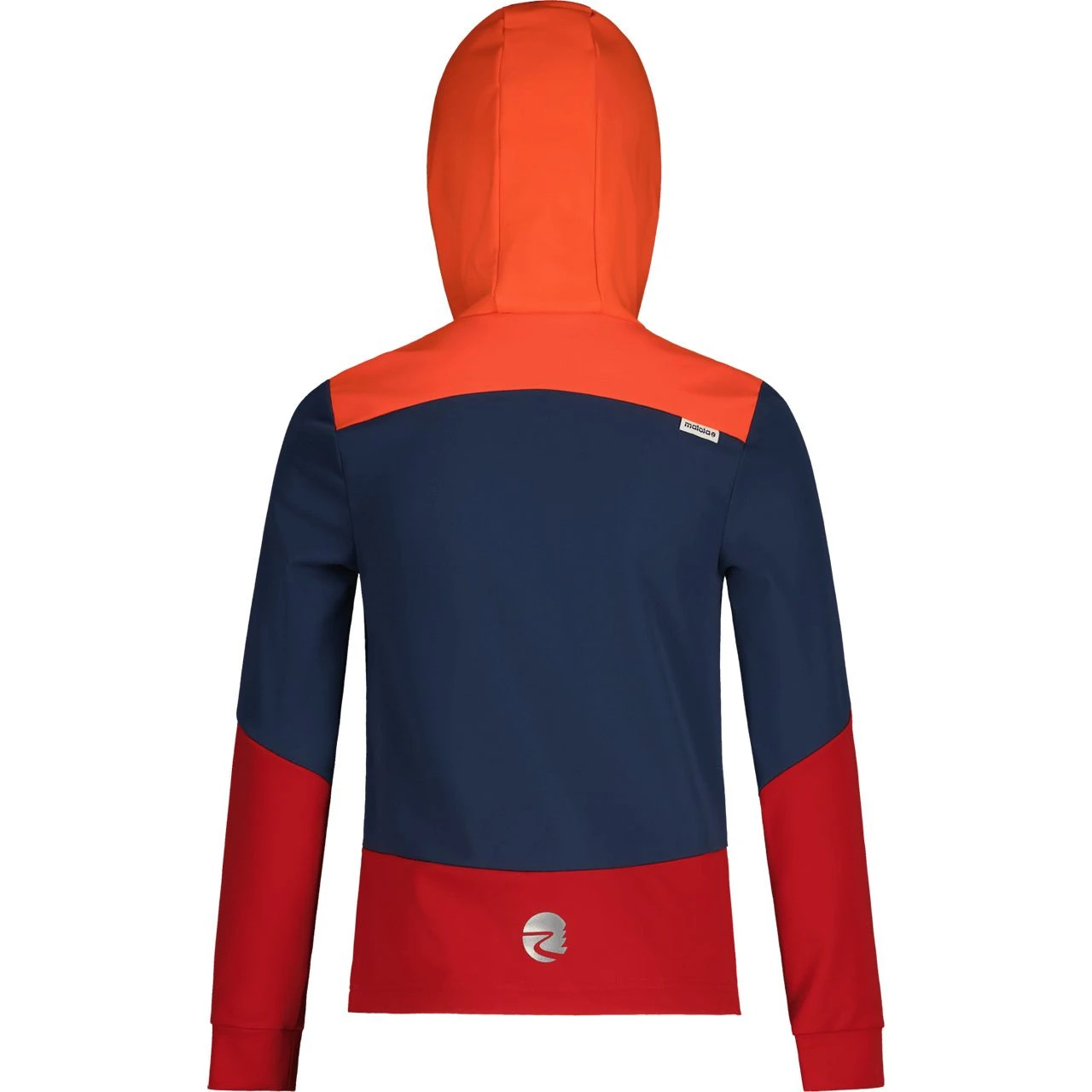 Maloja Junior Nordic Hybrid Jacke MENDELb Deep Sunset - Image 2
