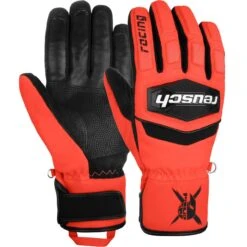 Reusch Junior Handschuh WORLDCUP WARRIOR R-TEX XT Black/fluo Red