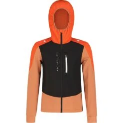 Maloja Junior Nordic Hybrid Jacke MONTICELLAg Rosewood
