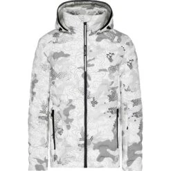 Skijacke ARVED PRINT Graphite