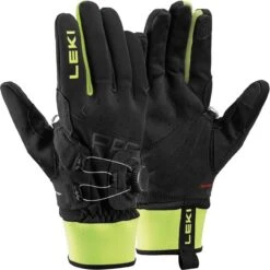 Leki Handschuh BOA SHARK Black/neon Yellow