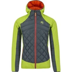 Karpos Primaloft Jacke LASTEI ACTIVE Dark Slate/lime Green