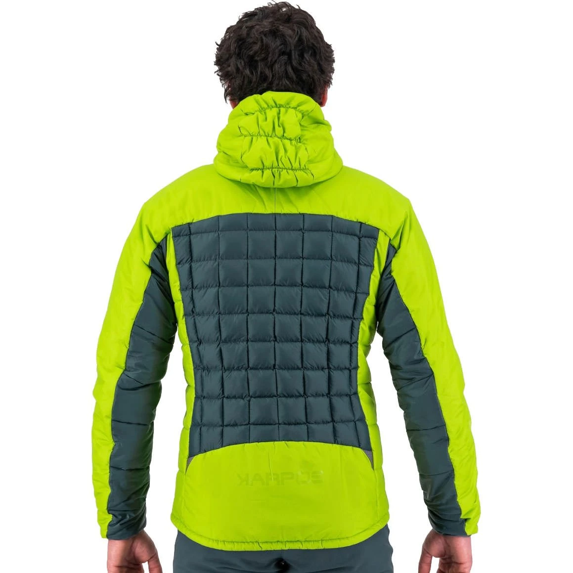 Karpos Primaloft Jacke LASTEI ACTIVE Dark Slate/lime Green - Image 3