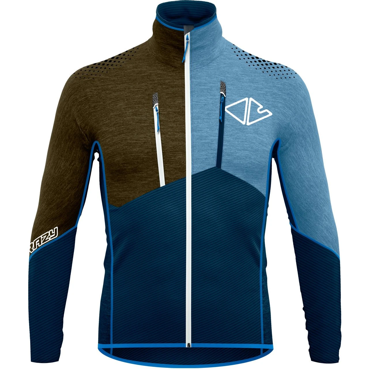 Fleece Jacke NEUTRON Blue/brown