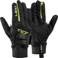 Leki Handschuh Nordic PRC SHARK Black/neon Yellow