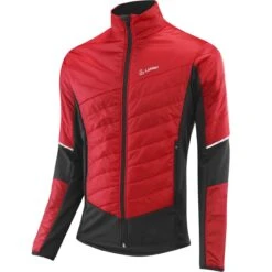 Loeffler Hybrid Jacke PRIMALOFT 60 Red/black