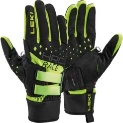 Leki Handschuh Nordic RACE SHARK Black/neon Yellow