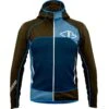 Kapuzen Jacke RESOLUTION Blue/brown