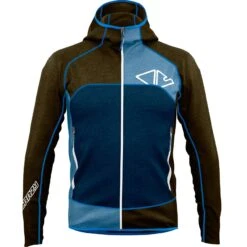 Kapuzen Jacke RESOLUTION Blue/brown