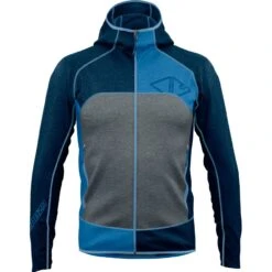 Kapuzen Jacke RESOLUTION Blue/grey