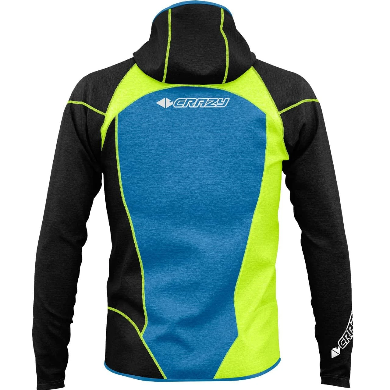 Kapuzen Jacke RESOLUTION Blue/lime - Image 2