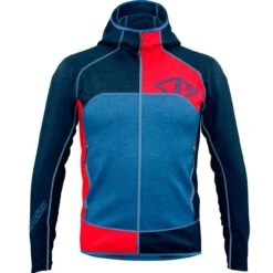 Kapuzen Jacke RESOLUTION Blue/red