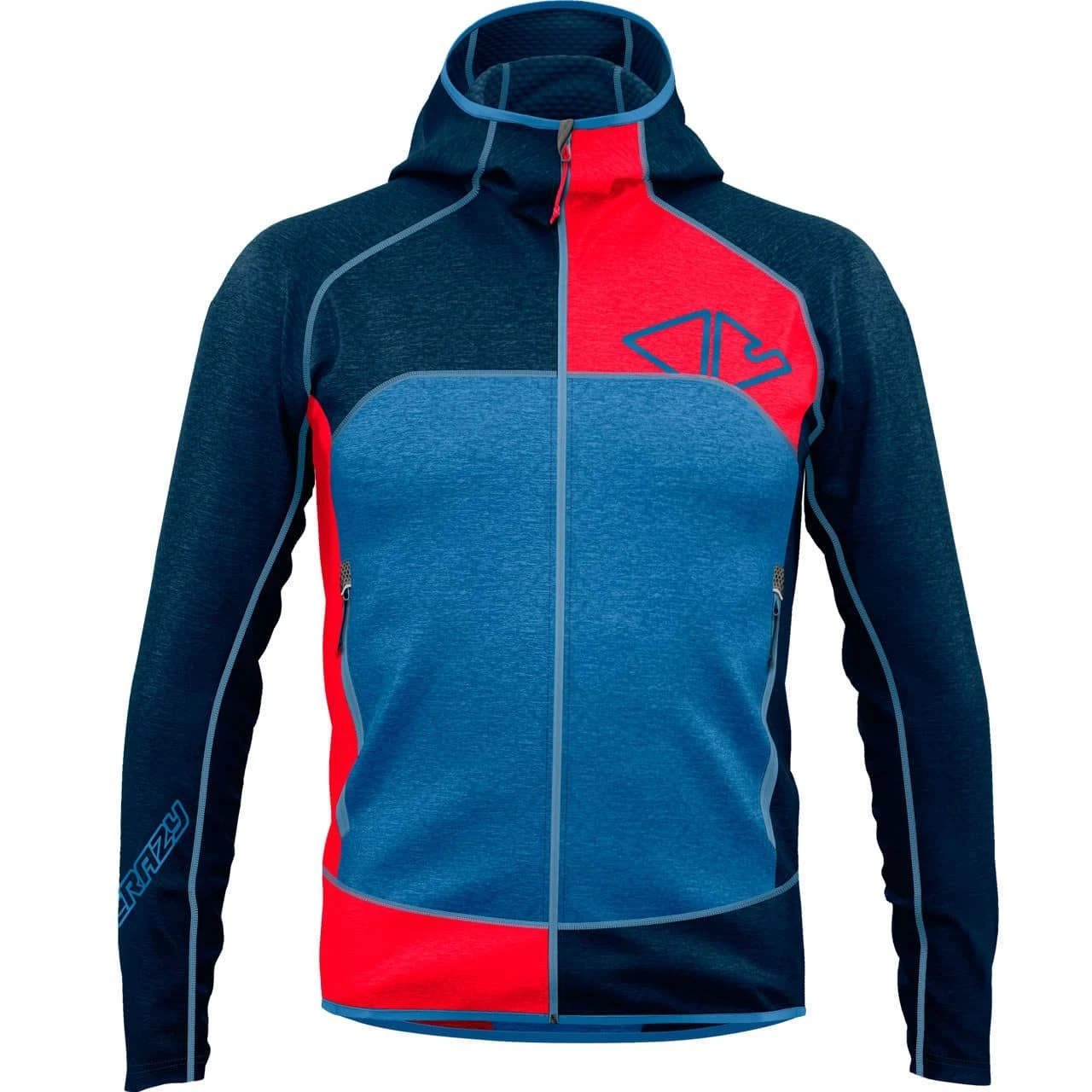Kapuzen Jacke RESOLUTION Blue/red