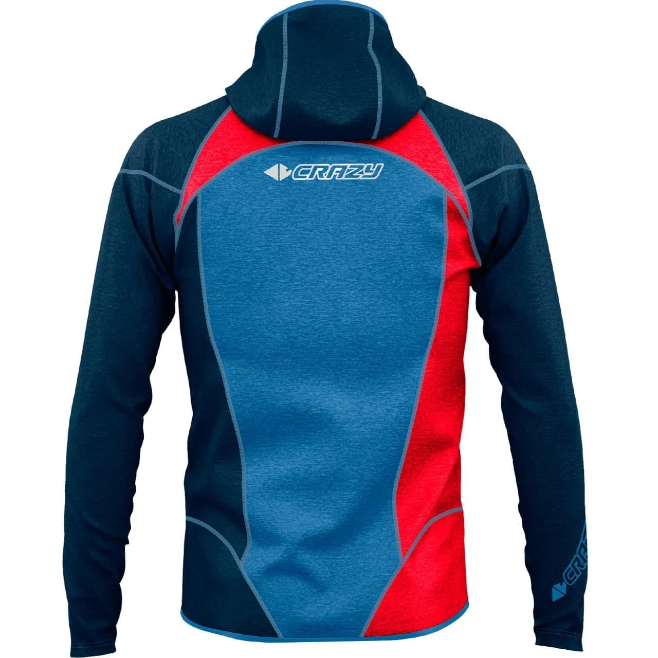 Kapuzen Jacke RESOLUTION Blue/red - Image 2