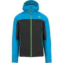 Karpos Shell Jacke VINSON Black/blue Jewel