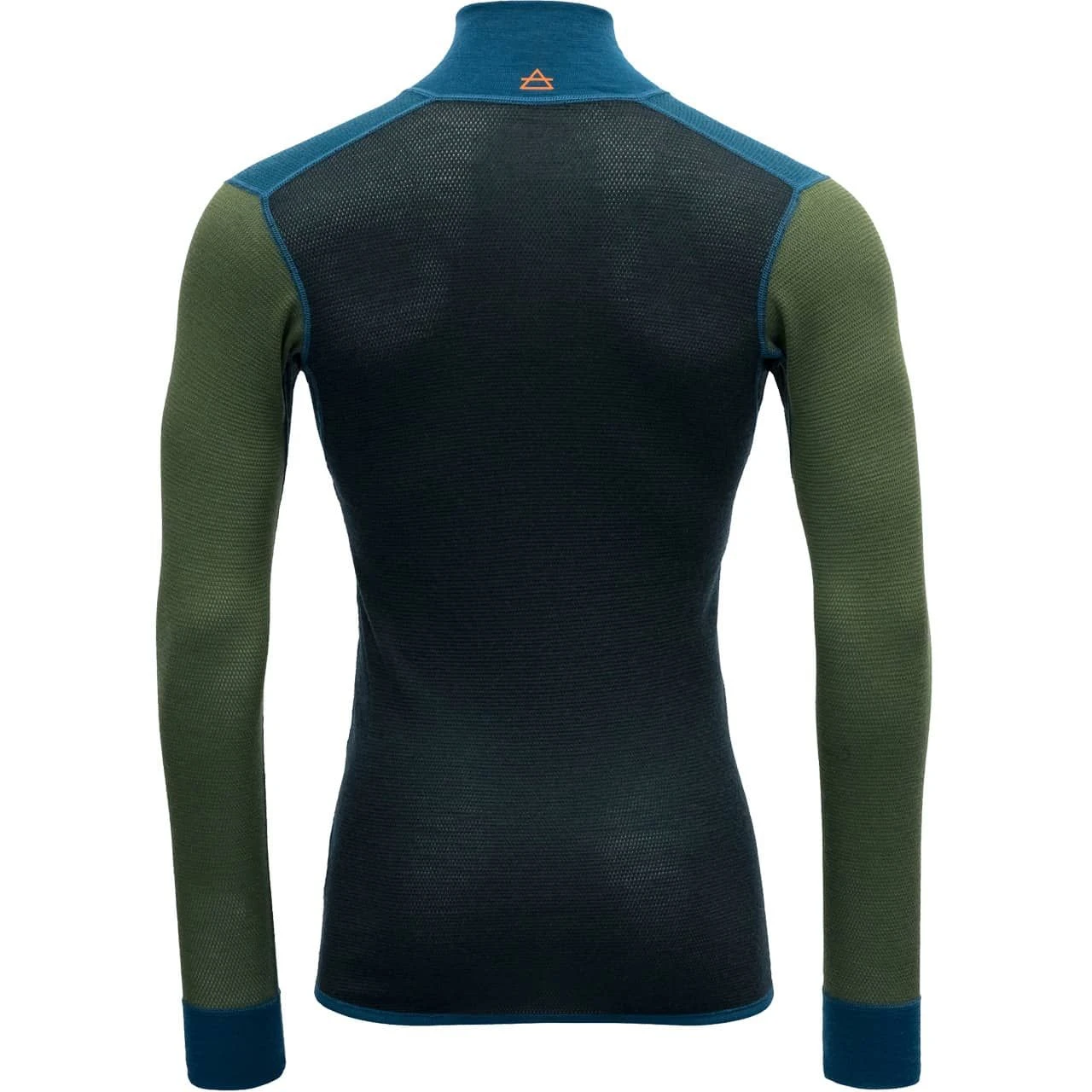 Devold Merino 190 Zip Neck WOOL MESH Flood Blue - Image 2
