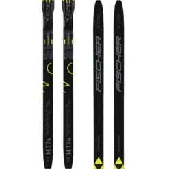 Fischer Orbiter EF Incl. Control Step-In IFP Blk/yellow Bindung (2023/24)