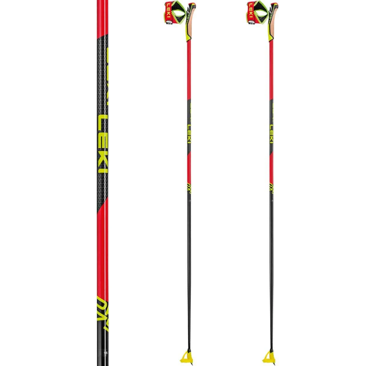 Leki PRC 750 Bright Red/neonyellow/black - Image 2