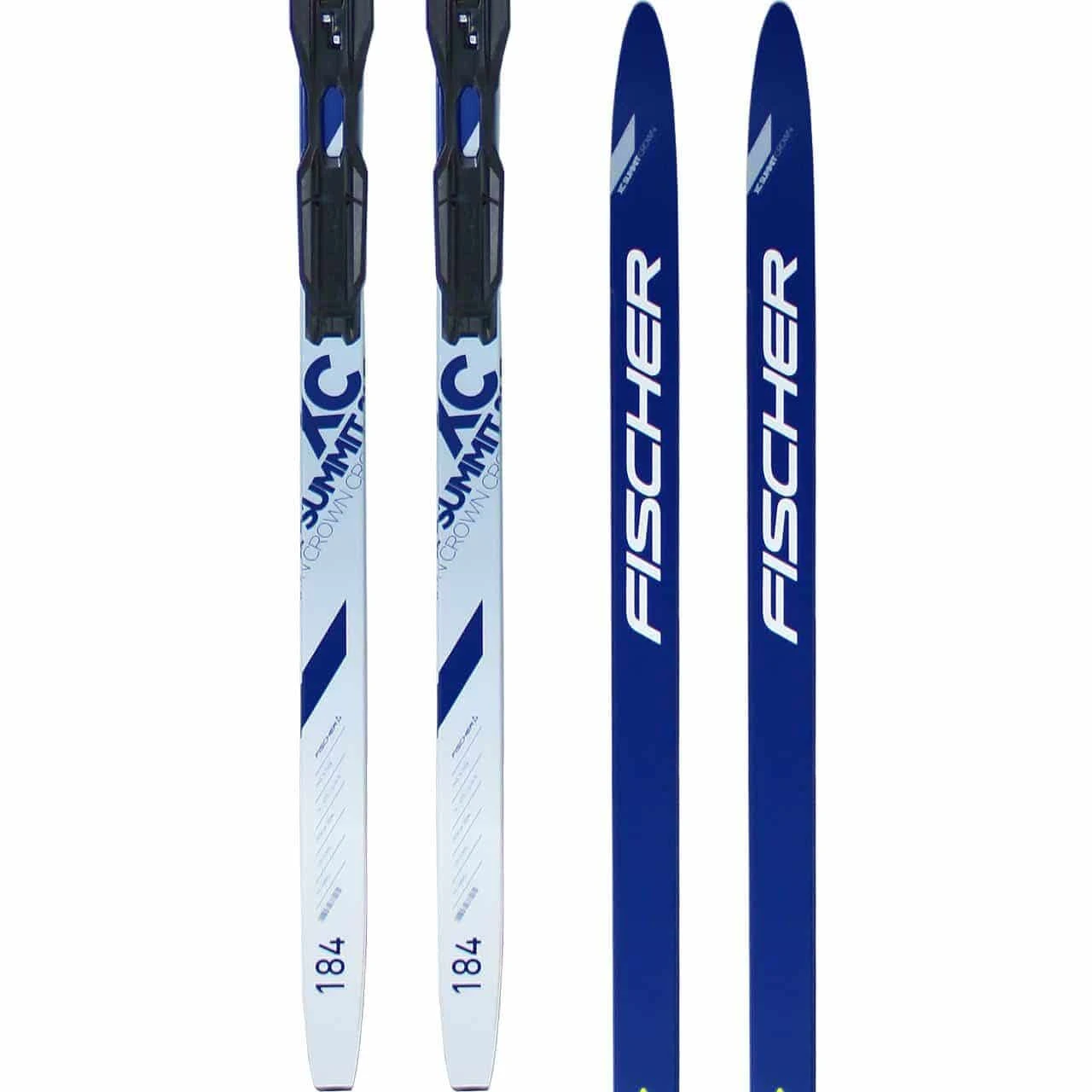 Fischer Summit Crown Blue EF Incl. Compact Step-In Bindung (2023/24)