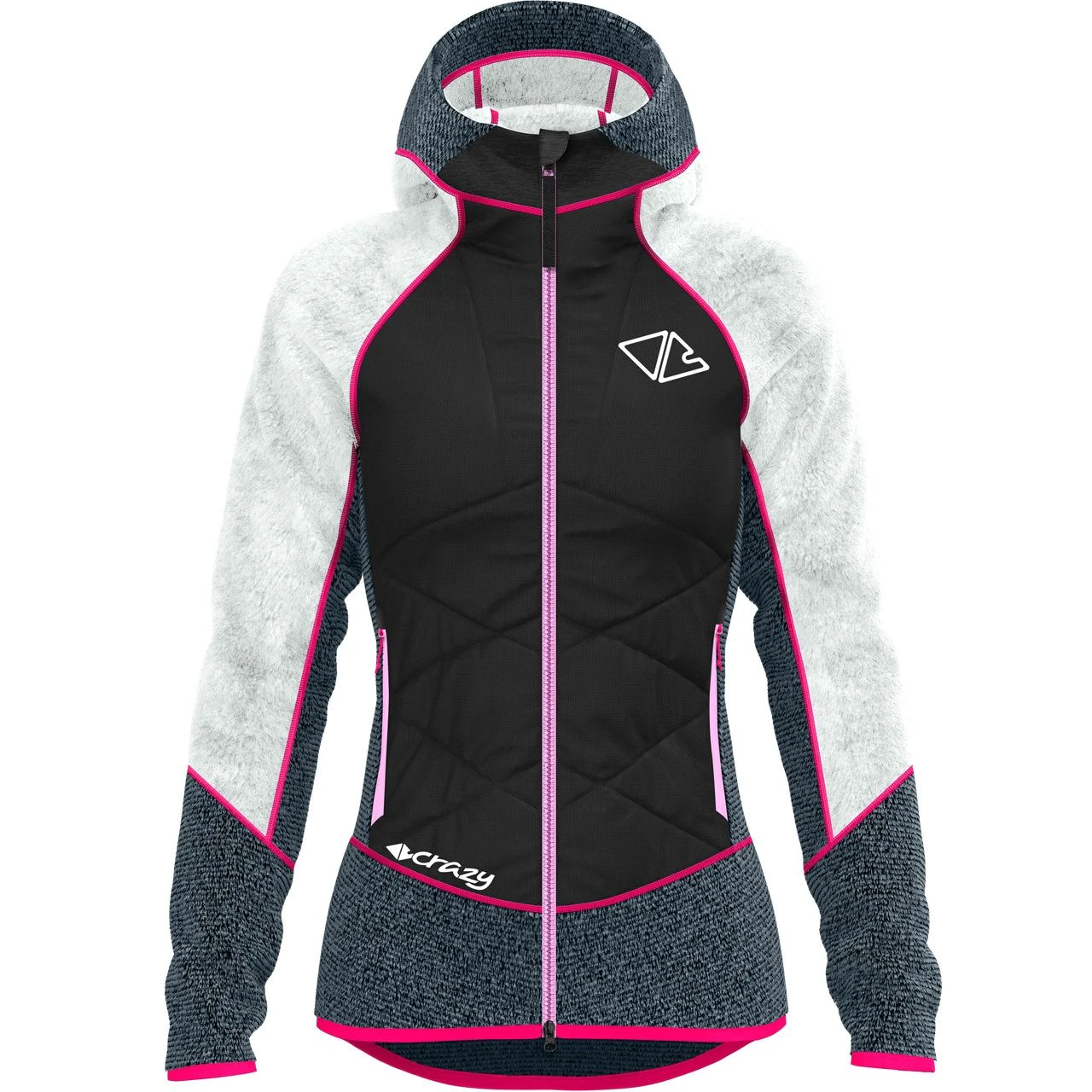 Hybrid Jacke AFTER Black/white