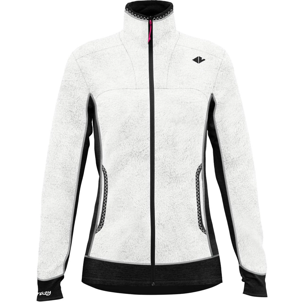 Fleece Jacke EXIT EXTRAFLEECE White/black