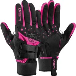 Leki Handschuh Nordic RACE SHARK Black/pink