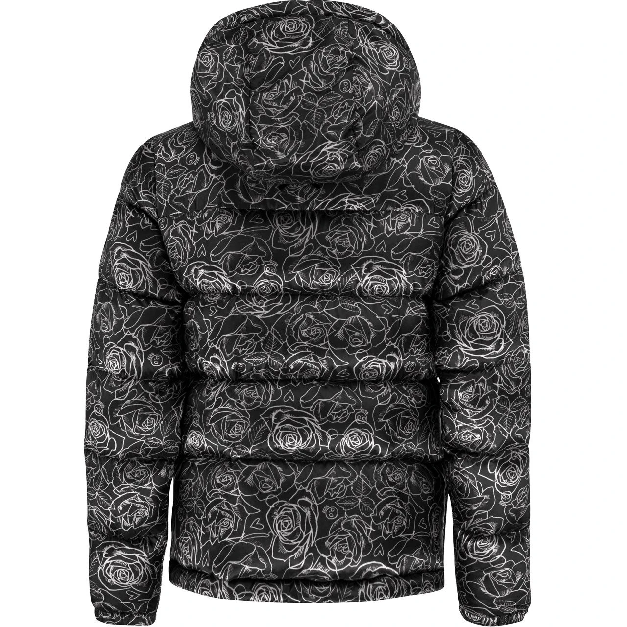 Daunen Skijacke REBELS STAR PHASE Black - Image 2