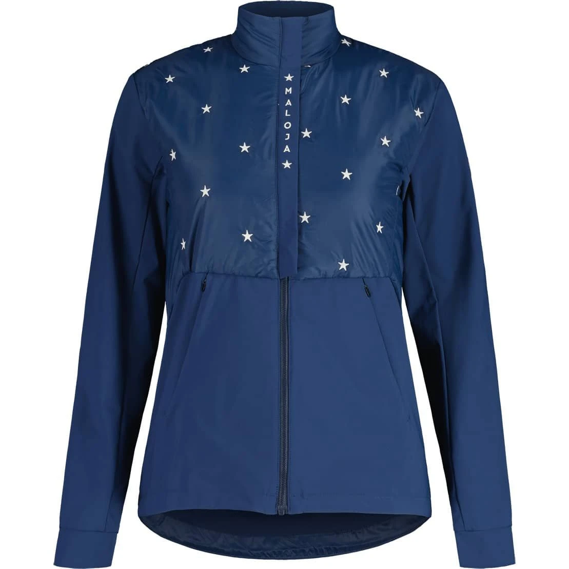 Maloja Nordic Hybrid Jacke RIBISELm Midnight Blue