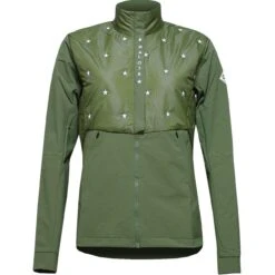 Maloja Nordic Hybrid Jacke RIBISELm Moss Green