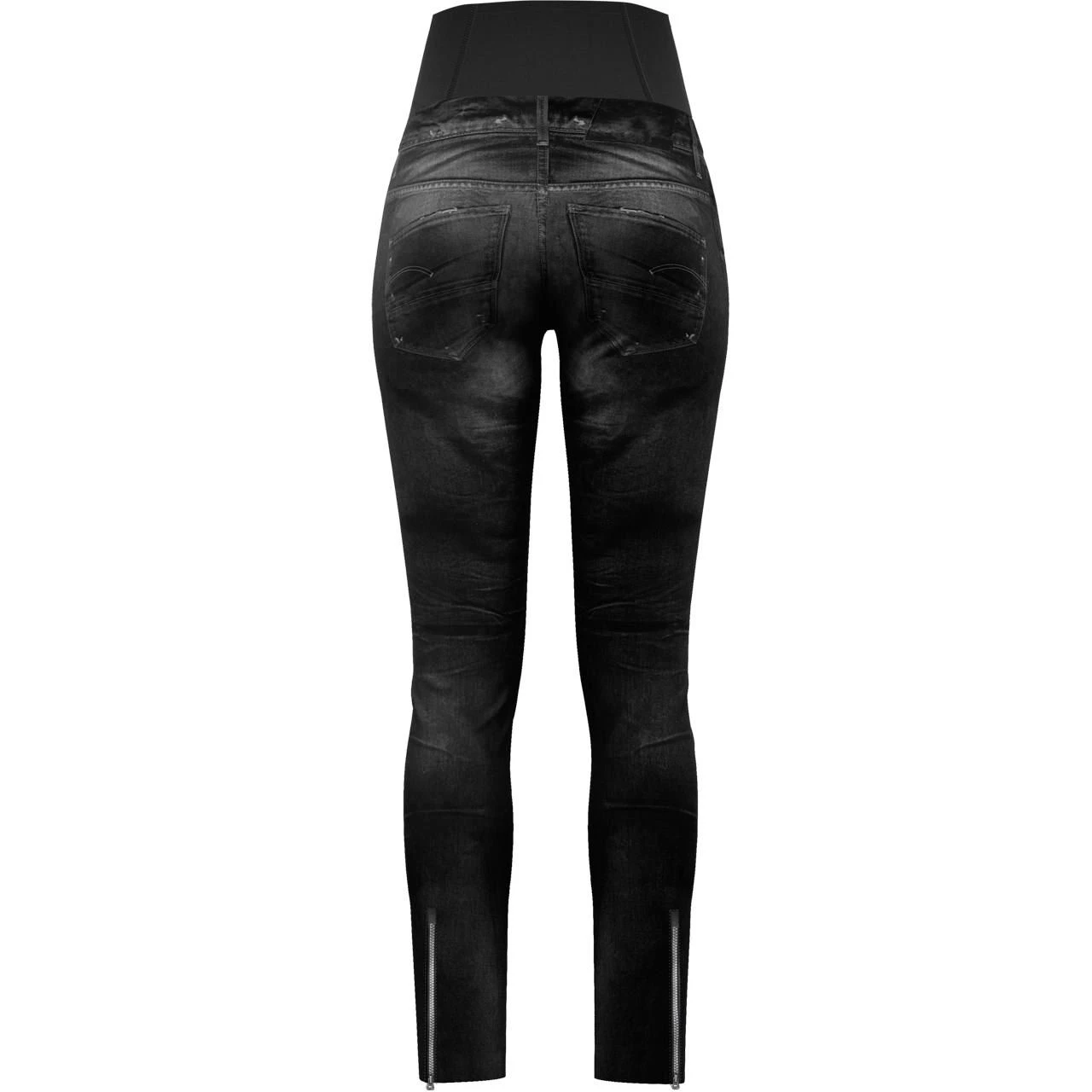 Touring Hose SOUND Print Jeans Black - Image 2