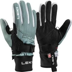 Leki Handschuh Nordic THERMOPLUS SHARK Black/ice Green