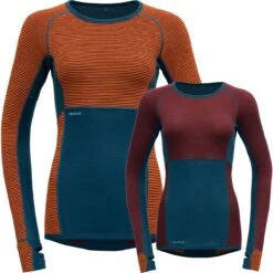 Devold Merino Langarm Shirt TUVEGGA Flame