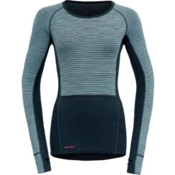 Devold Merino Langarm Shirt TUVEGGA Cameo Blue
