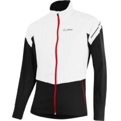 Loeffler Jacke Windstopper Light WORLDCUP White/black
