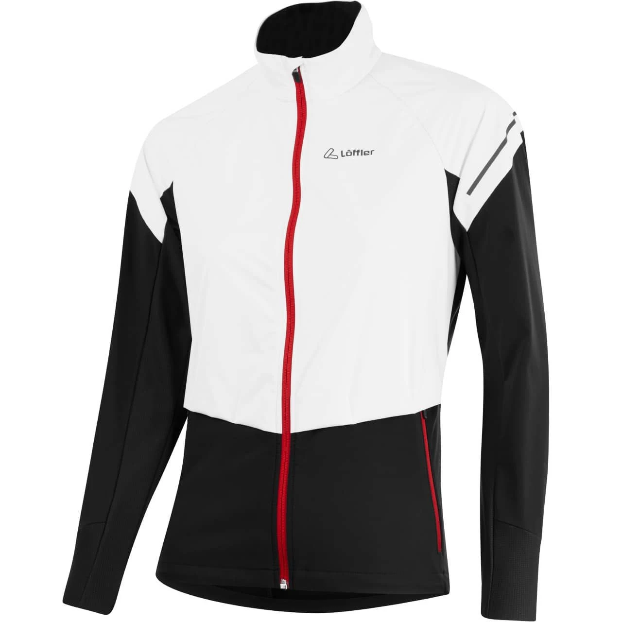 Loeffler Jacke Windstopper Light WORLDCUP White/black