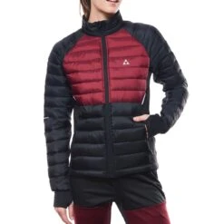 Nordic Isolations Jacke IDRE Black/burgundy
