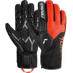 Reusch Handschuh WORLDCUP WARRIOR SPEEDLINE Black/fluo Red