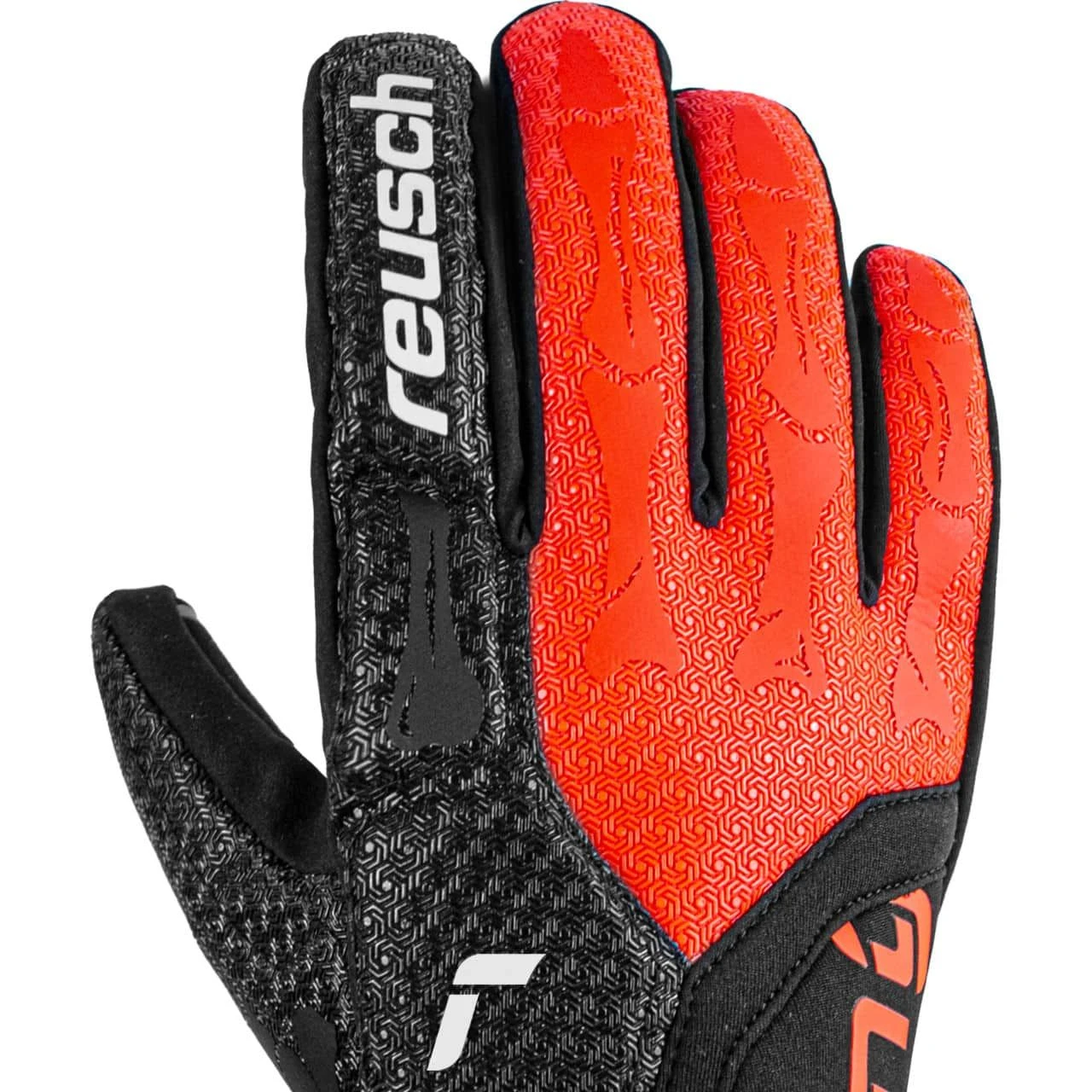 Reusch Handschuh WORLDCUP WARRIOR SPEEDLINE Black/fluo Red - Image 2
